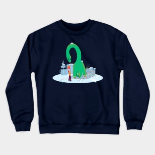 Dino Christmas Crewneck Sweatshirt